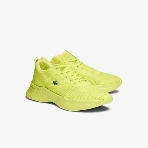 Lacoste Court-Drive Fly Textile Sneakers Pánské - Tenisky Světle Žluté / Světle Žluté | CZ-YDCS01